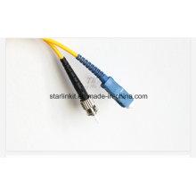 Sc zu St Duplex Single Mode Fiber Optic Patch Cord